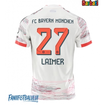 Bayern Munich Konrad Laimer #27 Tricou Fotbal Replică 2025-26 Barbati Deplasare